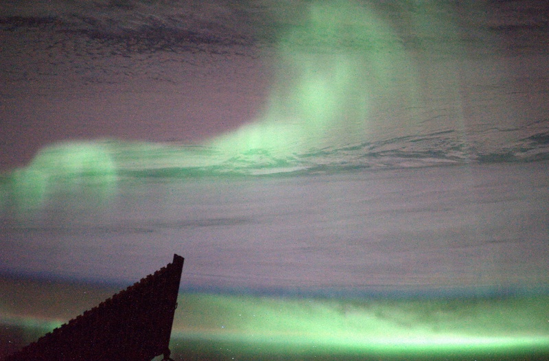 Southern Aurora from the ISS