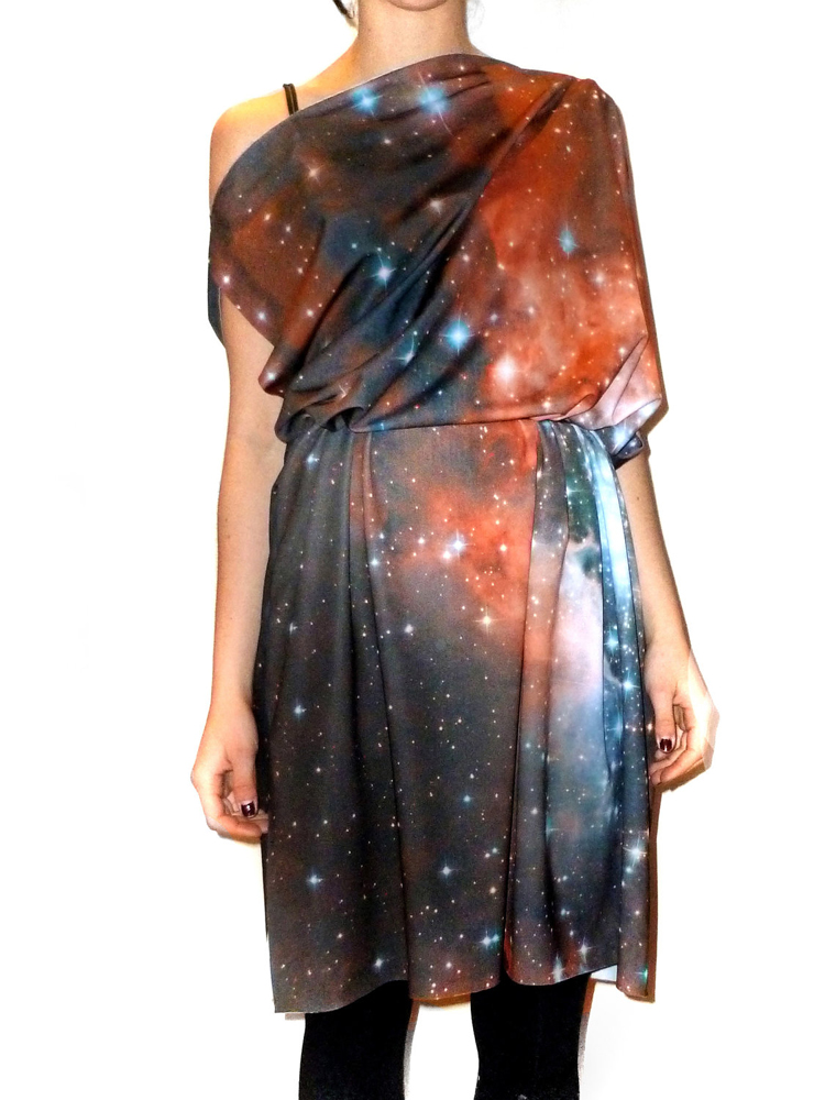 New Fashion Line Puts Hubble Space Photos on the Catwalk