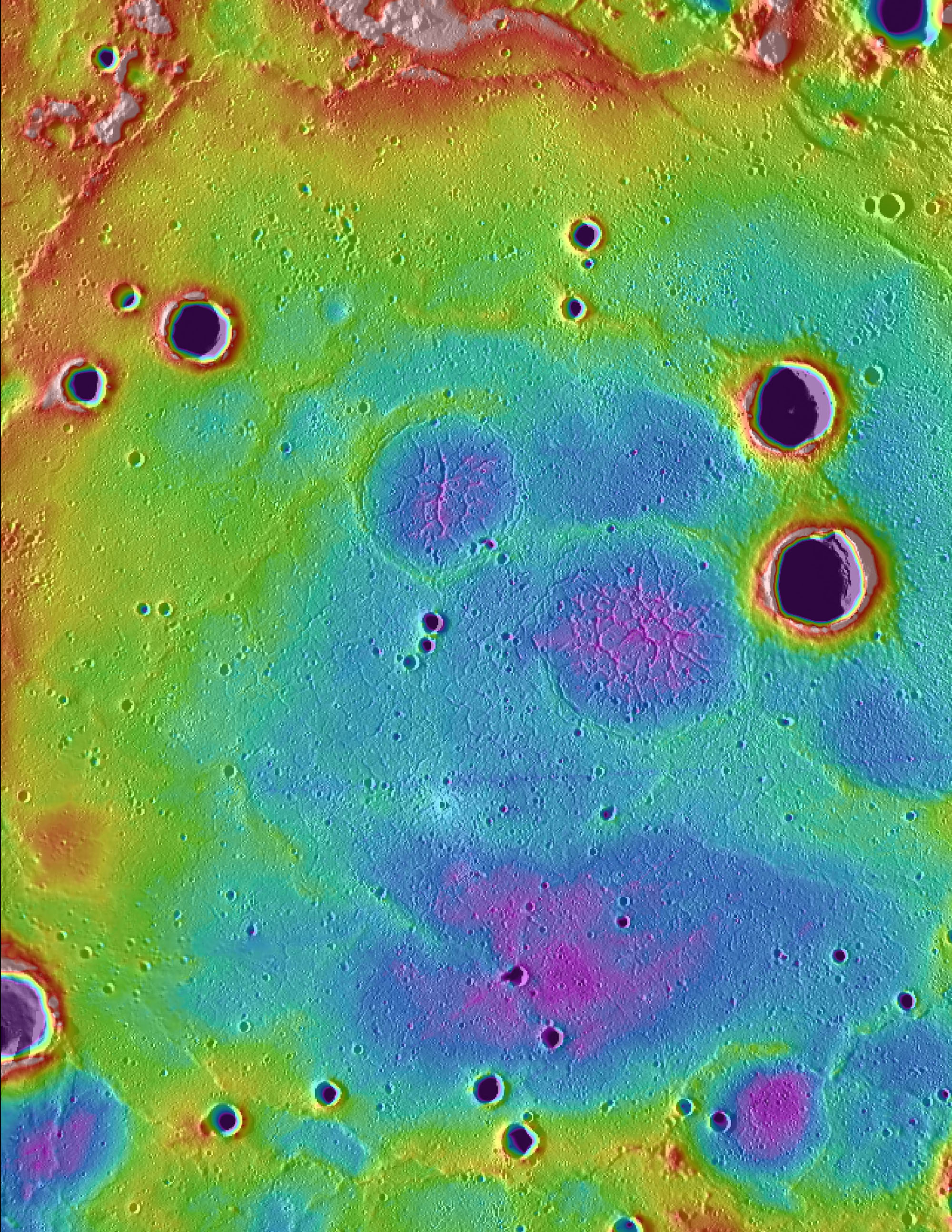 Mercury's Northern Plains