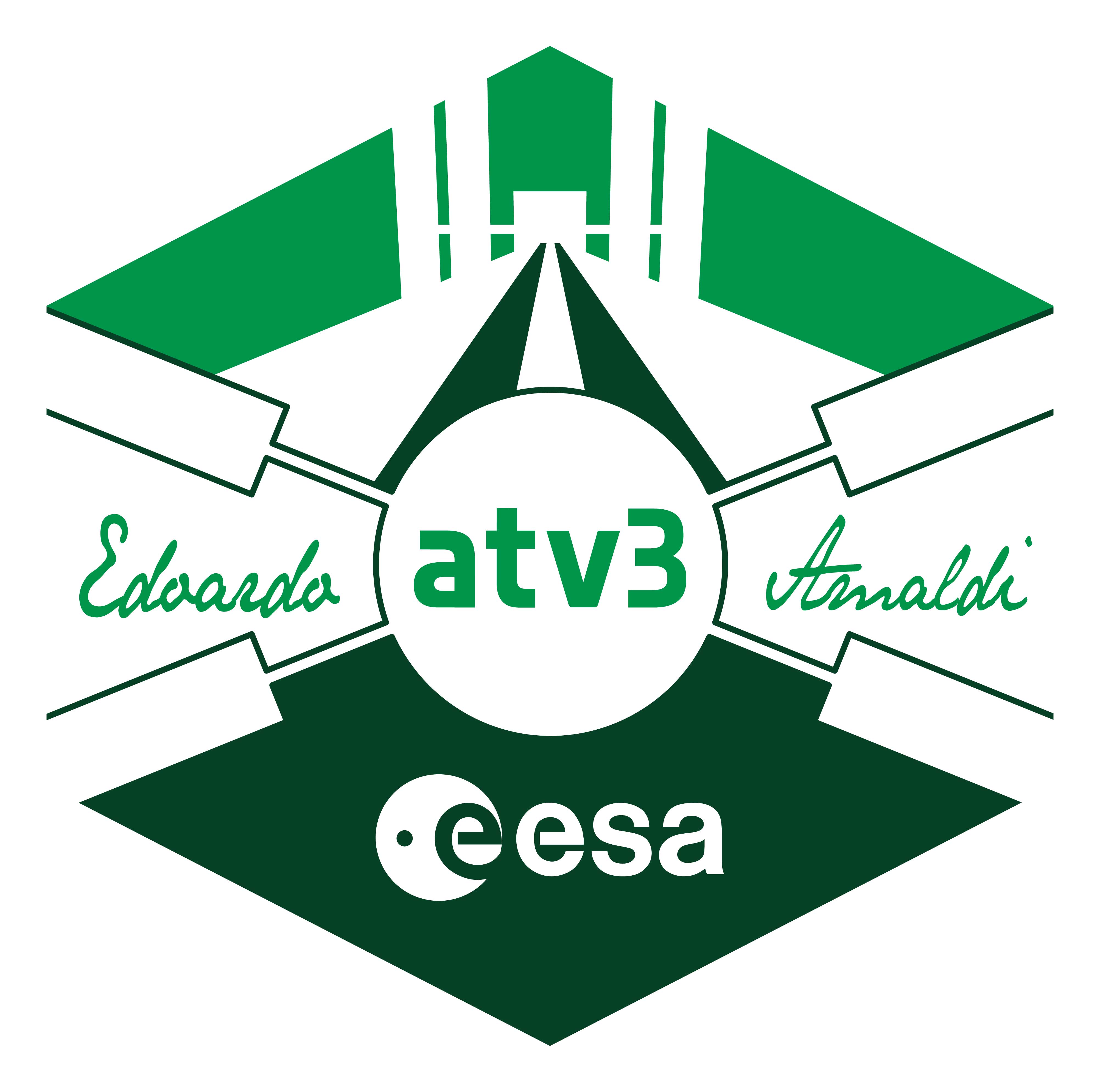 ATV-3 - The Edoardo Amaldi Emblem