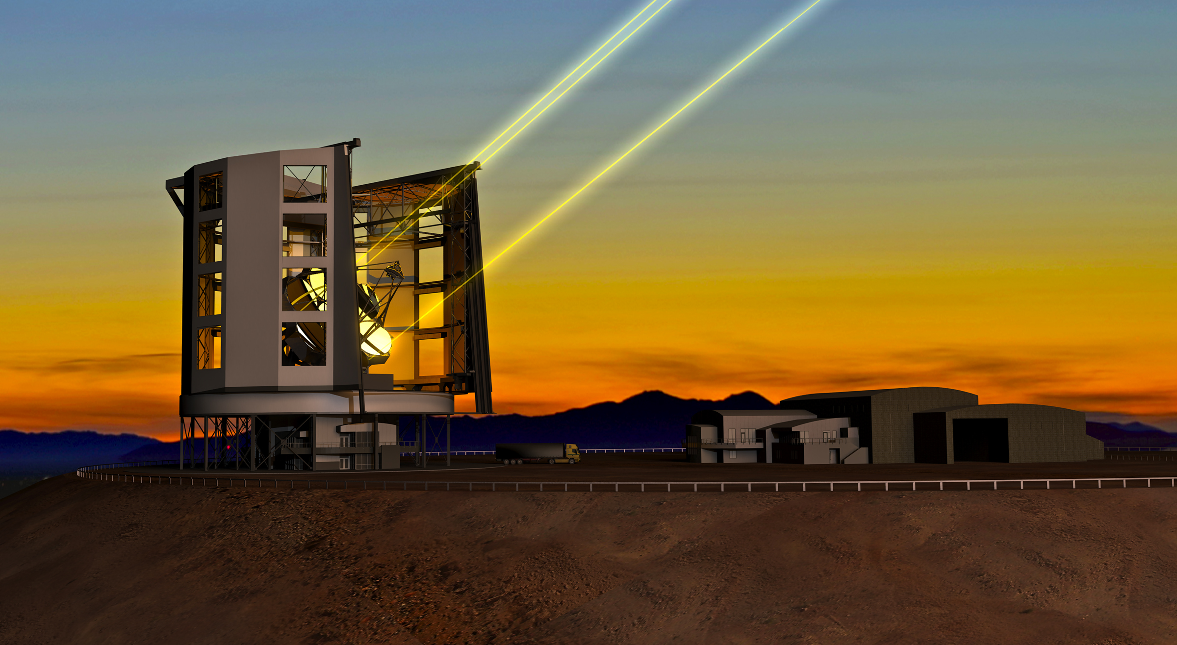 The Giant Magellan Telescope: Artist's View