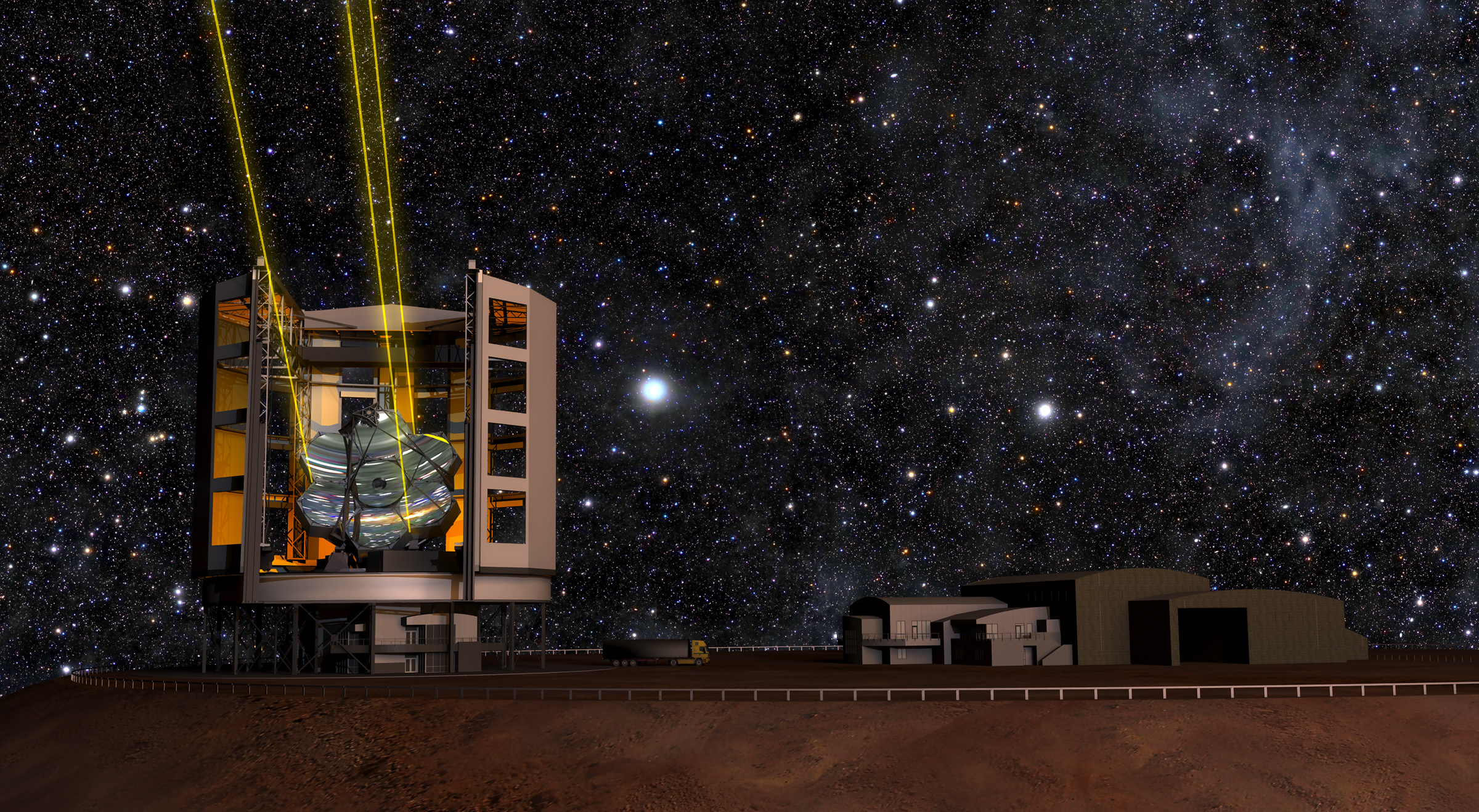 The Giant Magellan Telescope: Artist's View