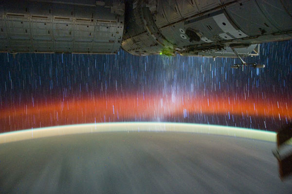 Spectacular Video Captures Views of Star Trails from Space
