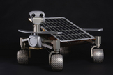 The moon rover called Asimov represents one of many competitors vying for the $30 million Google Lunar X Prize.