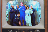 The Beatles tribute band Love & Mersey recorded "Back at the ISS" for astronauts living on the International Space Station.