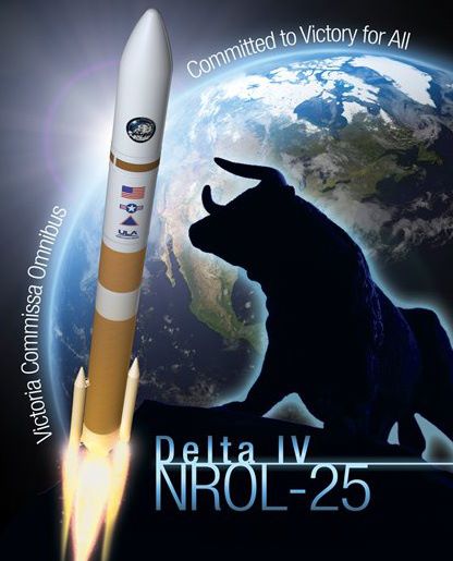 NROL-25 Spysat Launch Poster