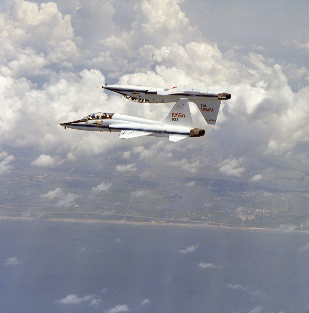 T-38 Jets Fly in Formation