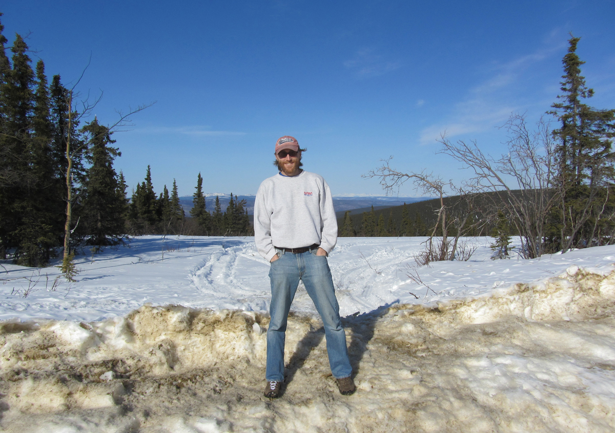 Mike Wall on Location in Alaska