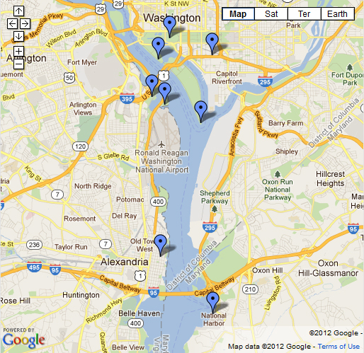 On Tuesday, April 17, 2012, between 10 and 11 a.m. EDT, space shuttle Discovery atop a Boeing 747 jet will fly from Kennedy Space Center, Fla., to the Smithsonian's NASM Udvar-Hazy Center and may be visible from the locations on this NASA map. If you take a photo of Discovery's ferry flight, please send it to SPACE.com Managing Editor Tariq Malik at <a href=mailto:tmalik@space.com>tmalik@space.com</a>.