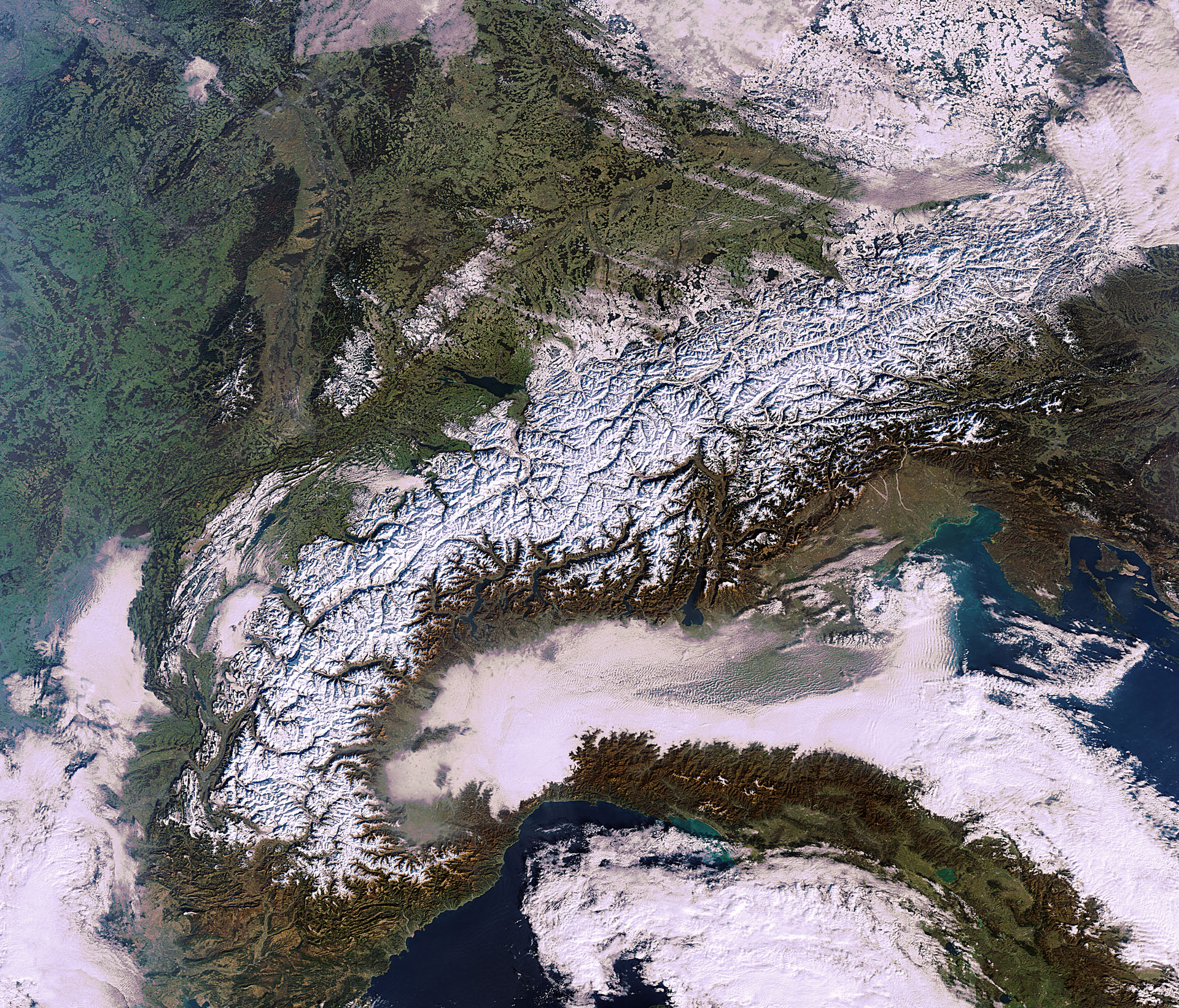 Mountains of Snow