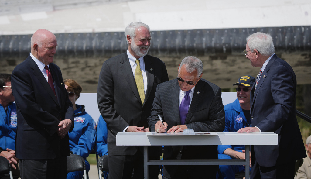Transfer Ceremony Signing