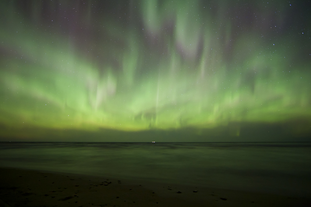 April 2012 Aurora over Lake Superior #4