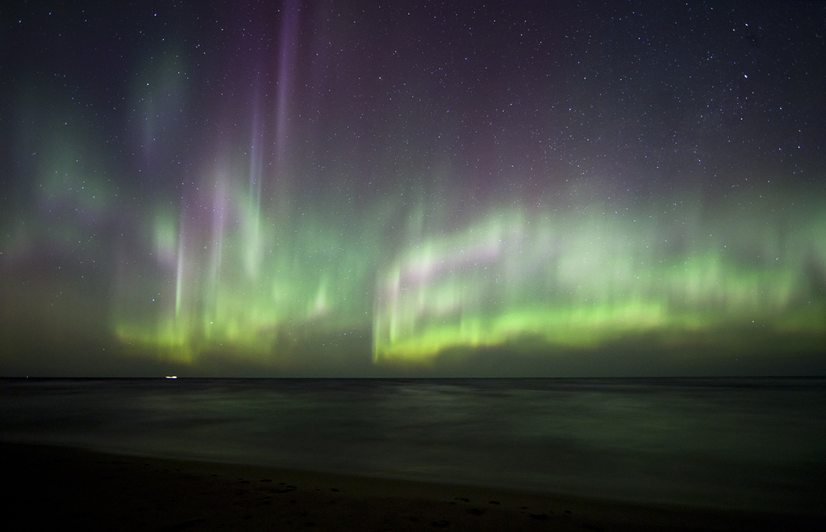April 2012 Aurora over Lake Superior #5