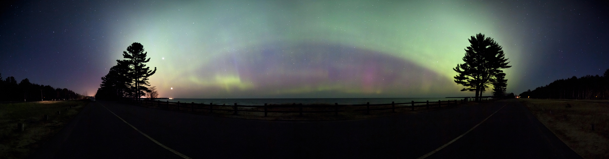 April 2012 Aurora over Lake Superior #6