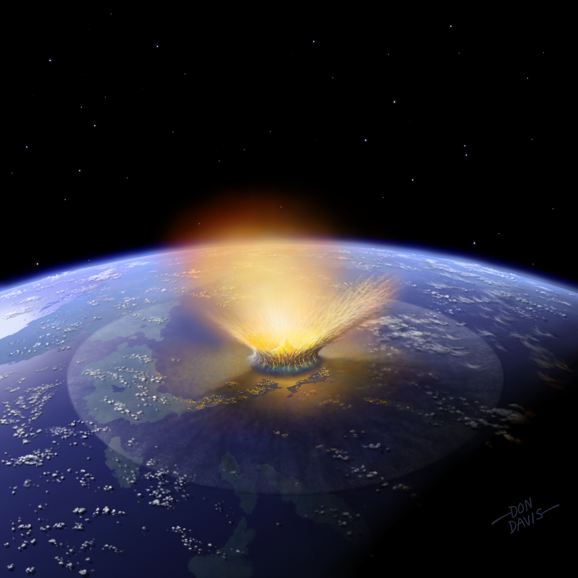 Asteroid Crashes Likely Gave Earth Its Water