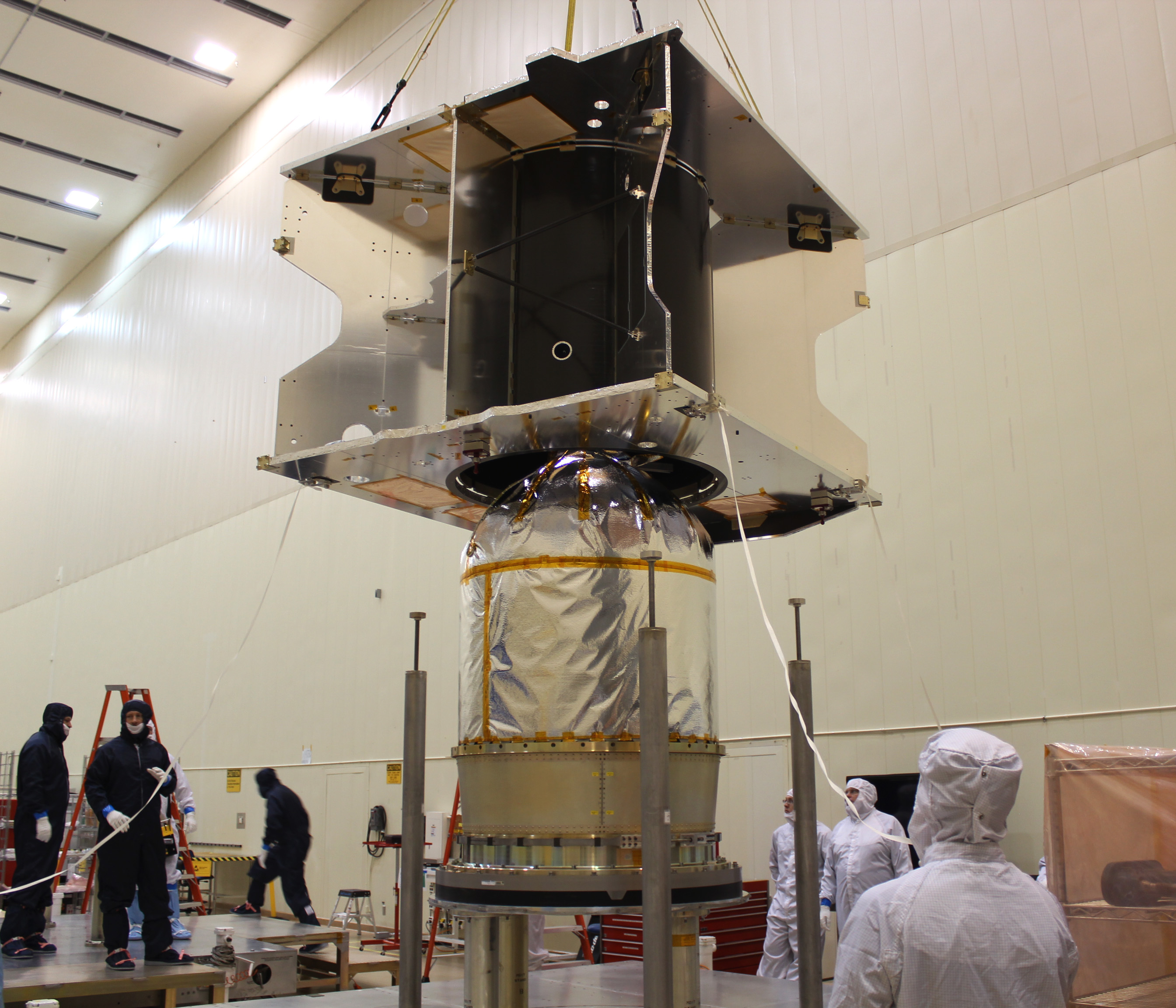 Mars MAVEN Spacecraft Construction