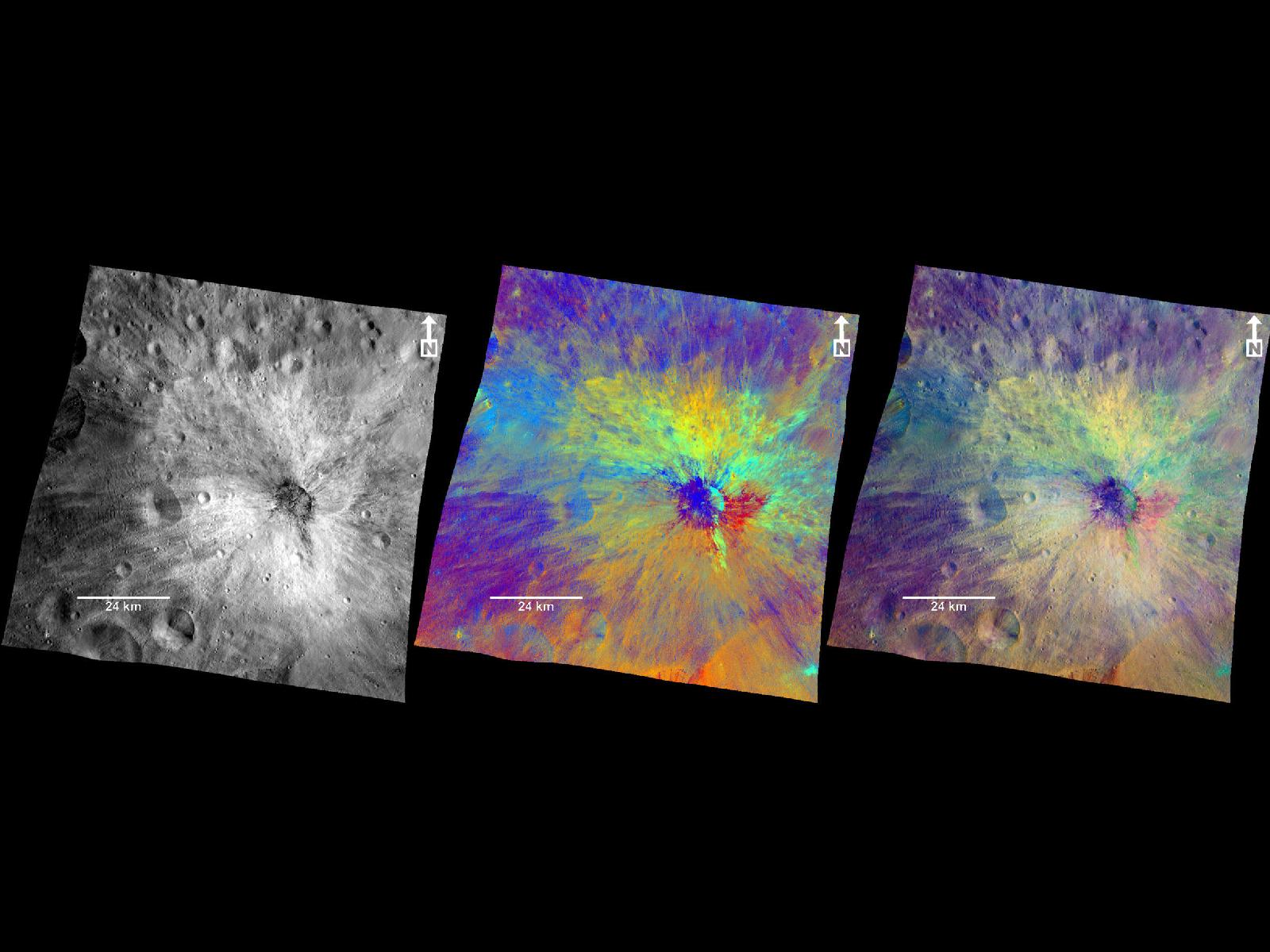 Vibidia Crater in Color