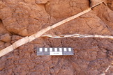 Here on Earth, gypsum veins are found exposed in the Moenkopi Formation in Capitol Reef National Park located in south-central Utah, in the heart of red rock country.