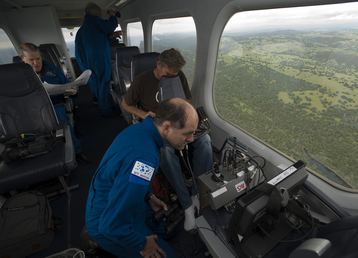 Meteorite Hunting from the Air