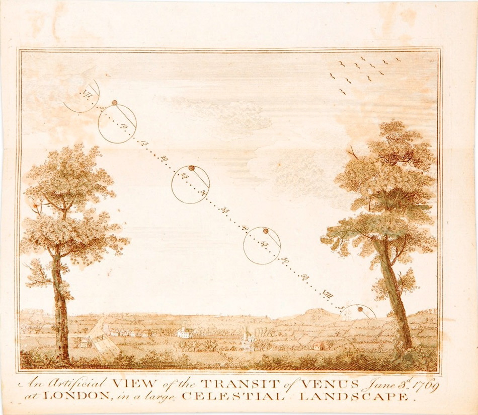 Sketch of Transit of Venus 1769