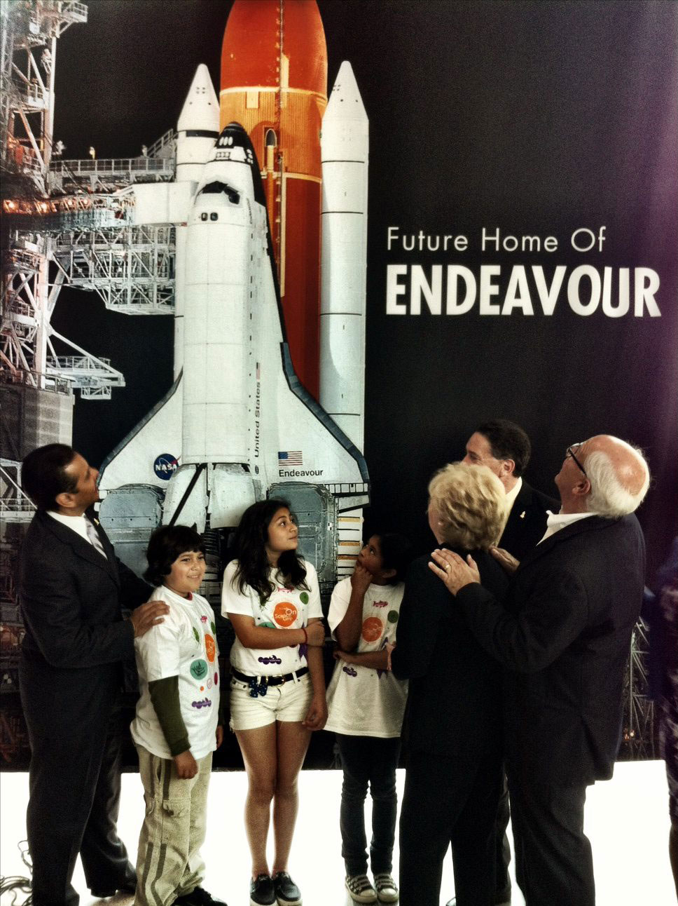 California Science Center Names Shuttle Endeavour Wing After Samuel Oschin