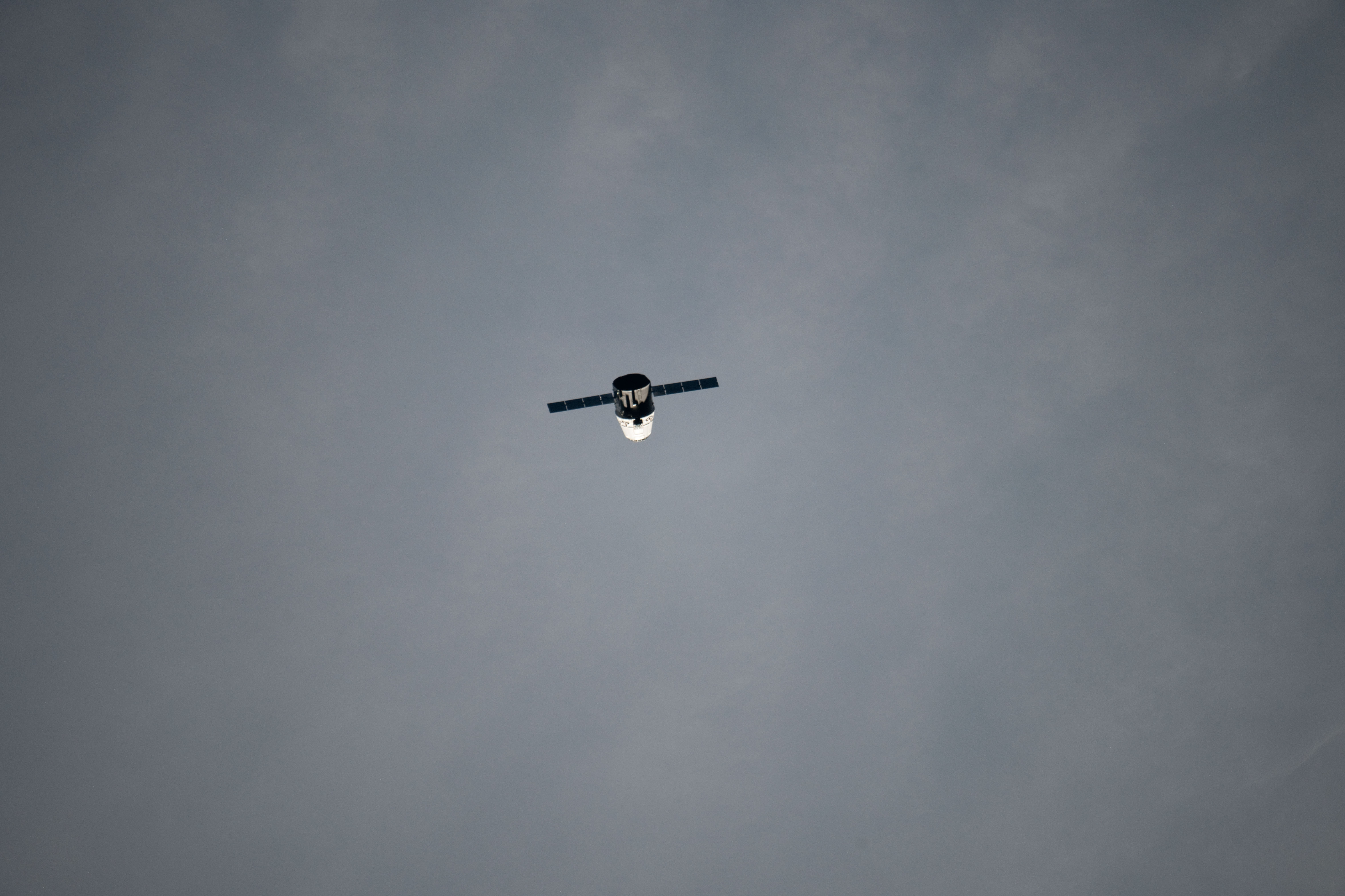 Dragon Spacecraft Nearing ISS