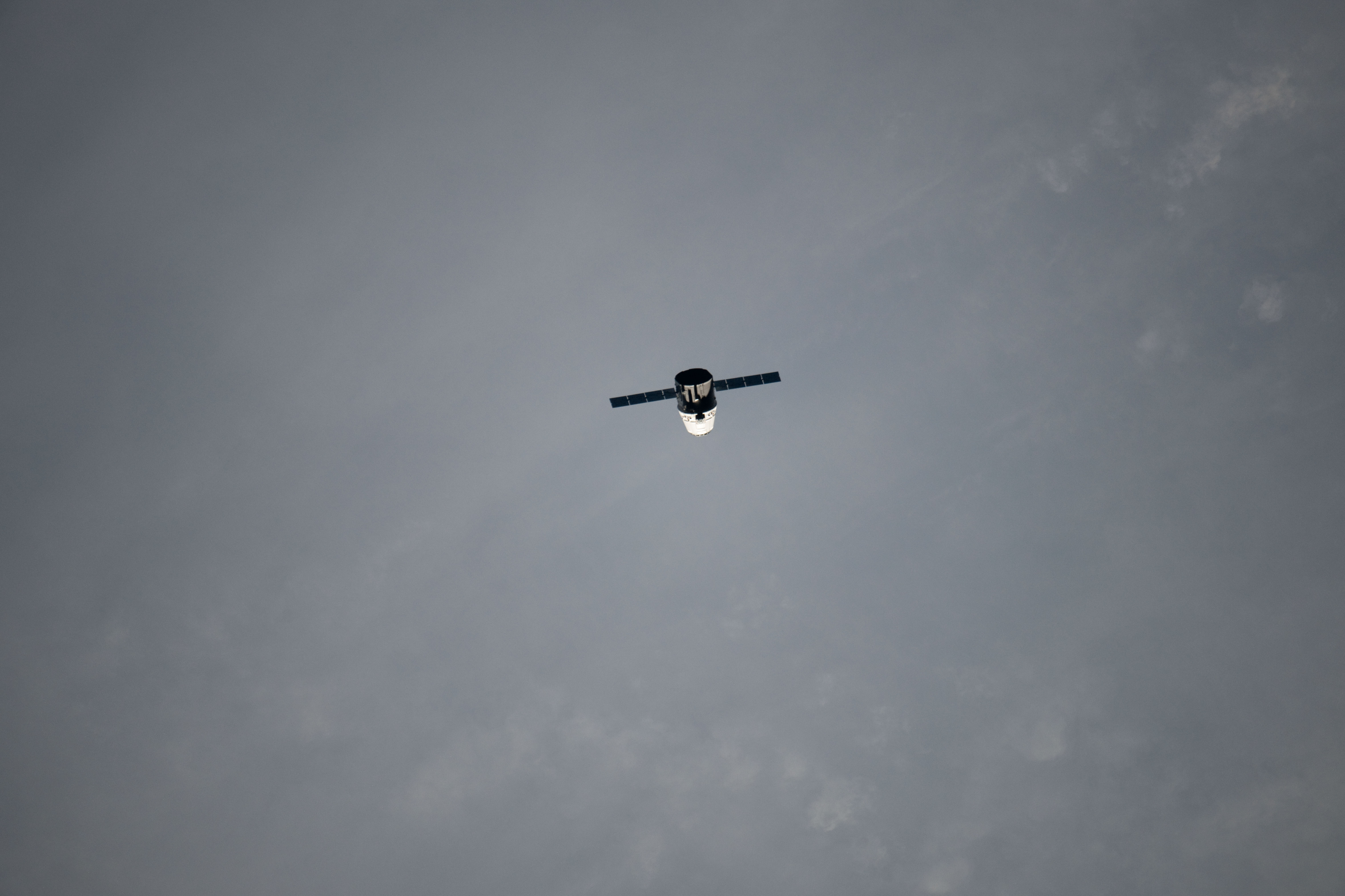Dragon Spacecraft Nearing ISS