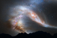 Milky-way-andromeda-collision