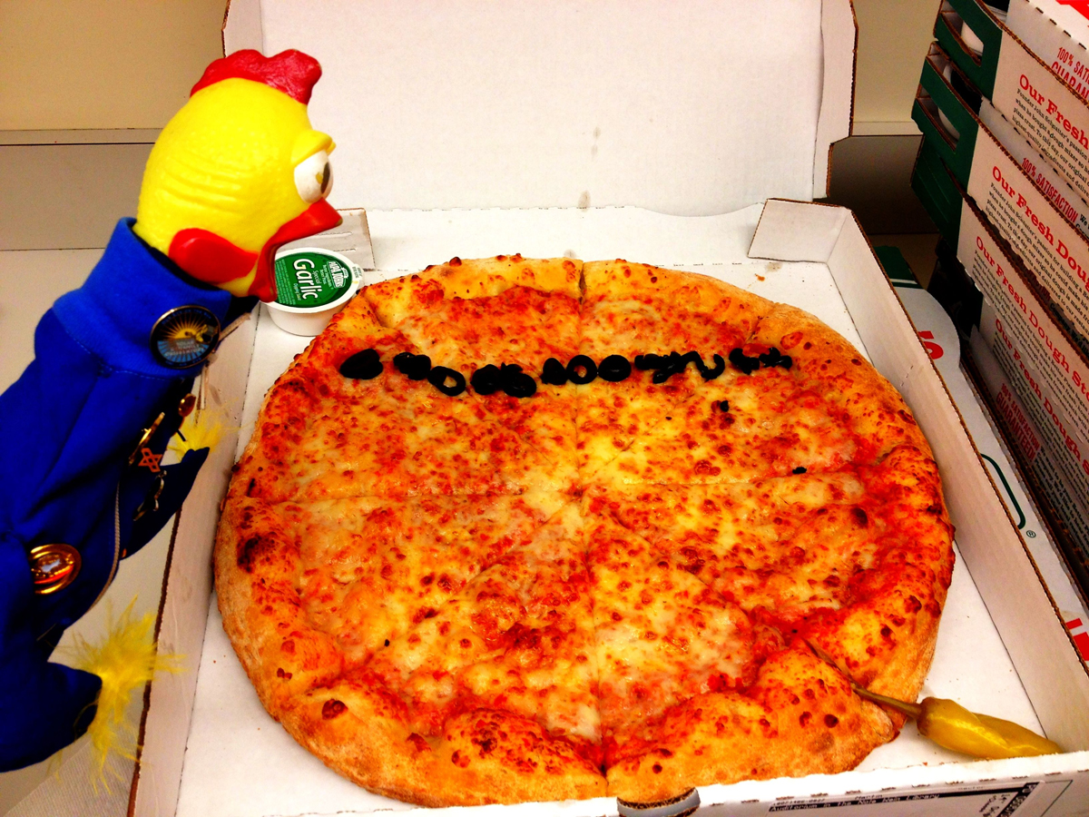Olive Transit of Pizza