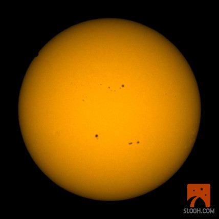Venus Transit 2012 Begins: Slooh Space Camera