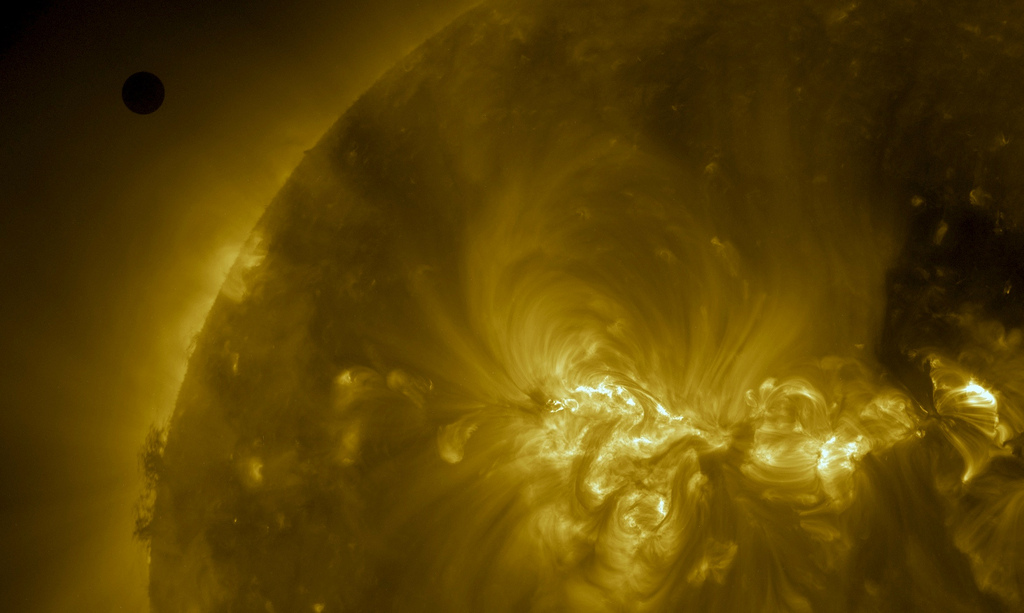 NASA's SDO Satellite Captures Venus Transit Approach -- Bigger, Better!
