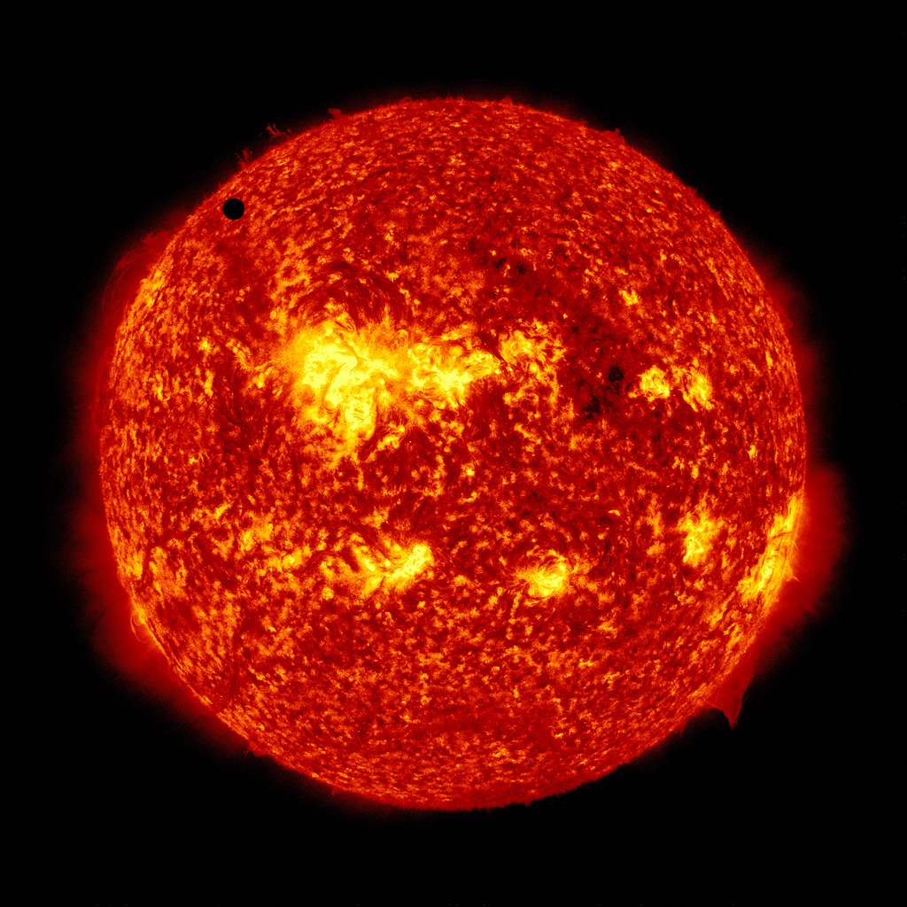 Venus Transit 2012: A Fiery Crossing