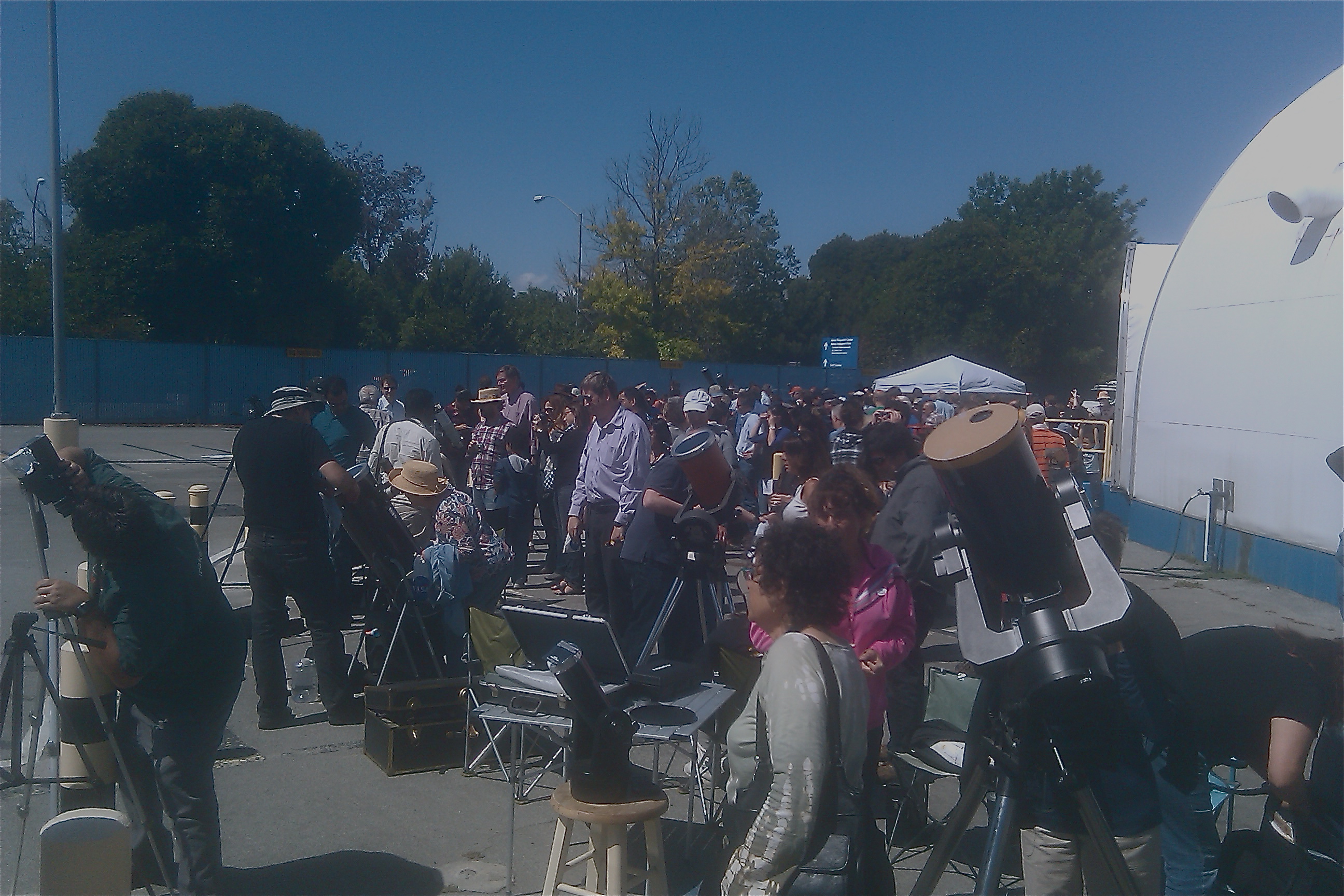 Watching the Venus Transit at NASA Ames