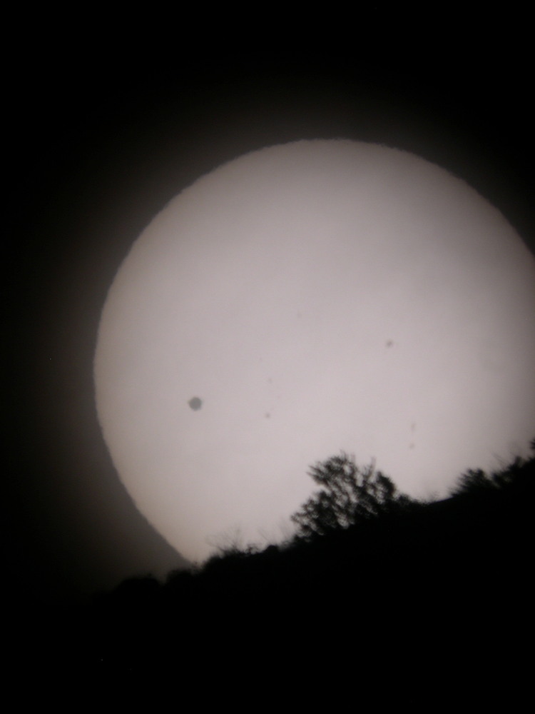 Venus Transit 2012 in Entiat, WA