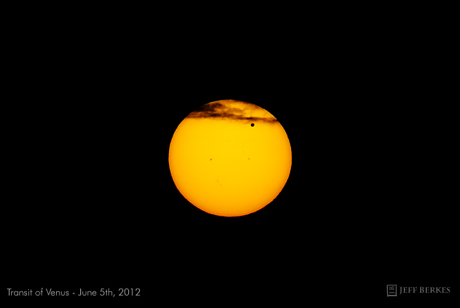 Venus Transit 2012: Jeff Berkes #2