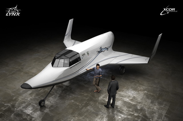 Lynx Concept Art with People for Scale