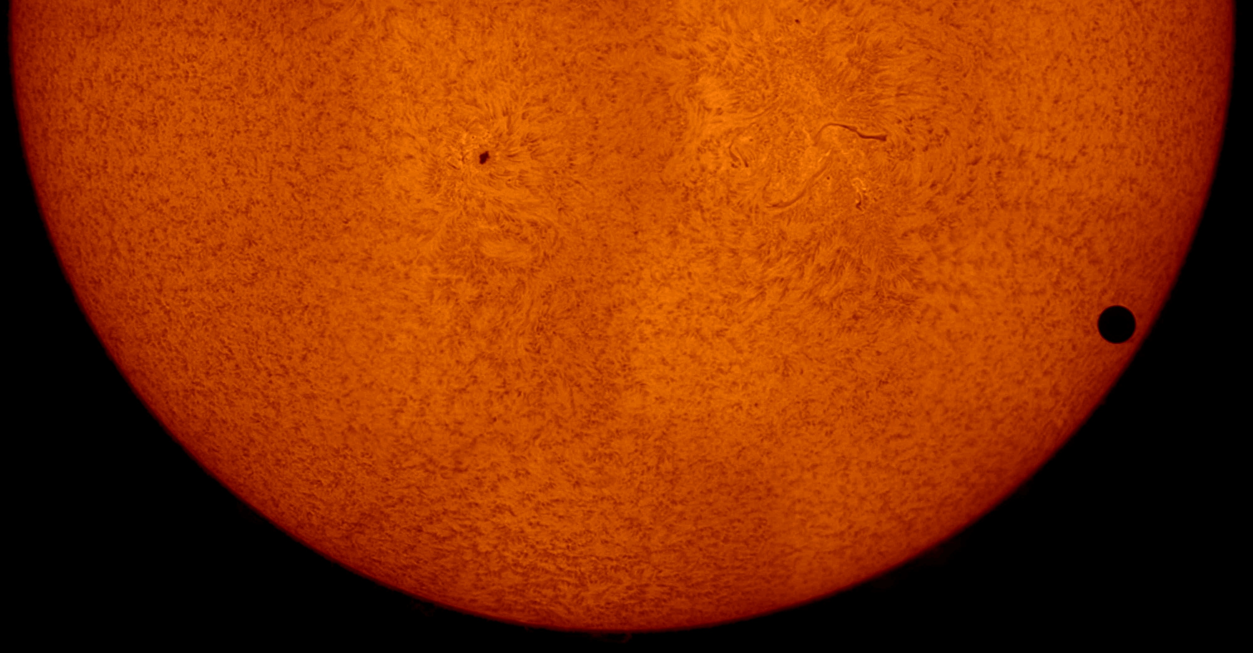 Venus Transit from Silicon Valley