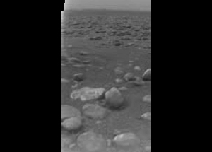 On Titan: First images from Huygens Probe