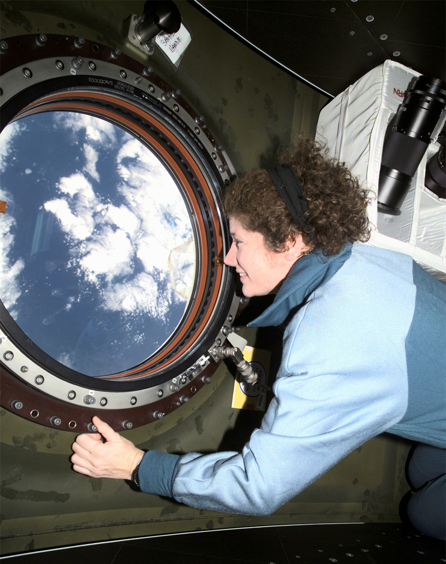 First Woman to Join an ISS Crew