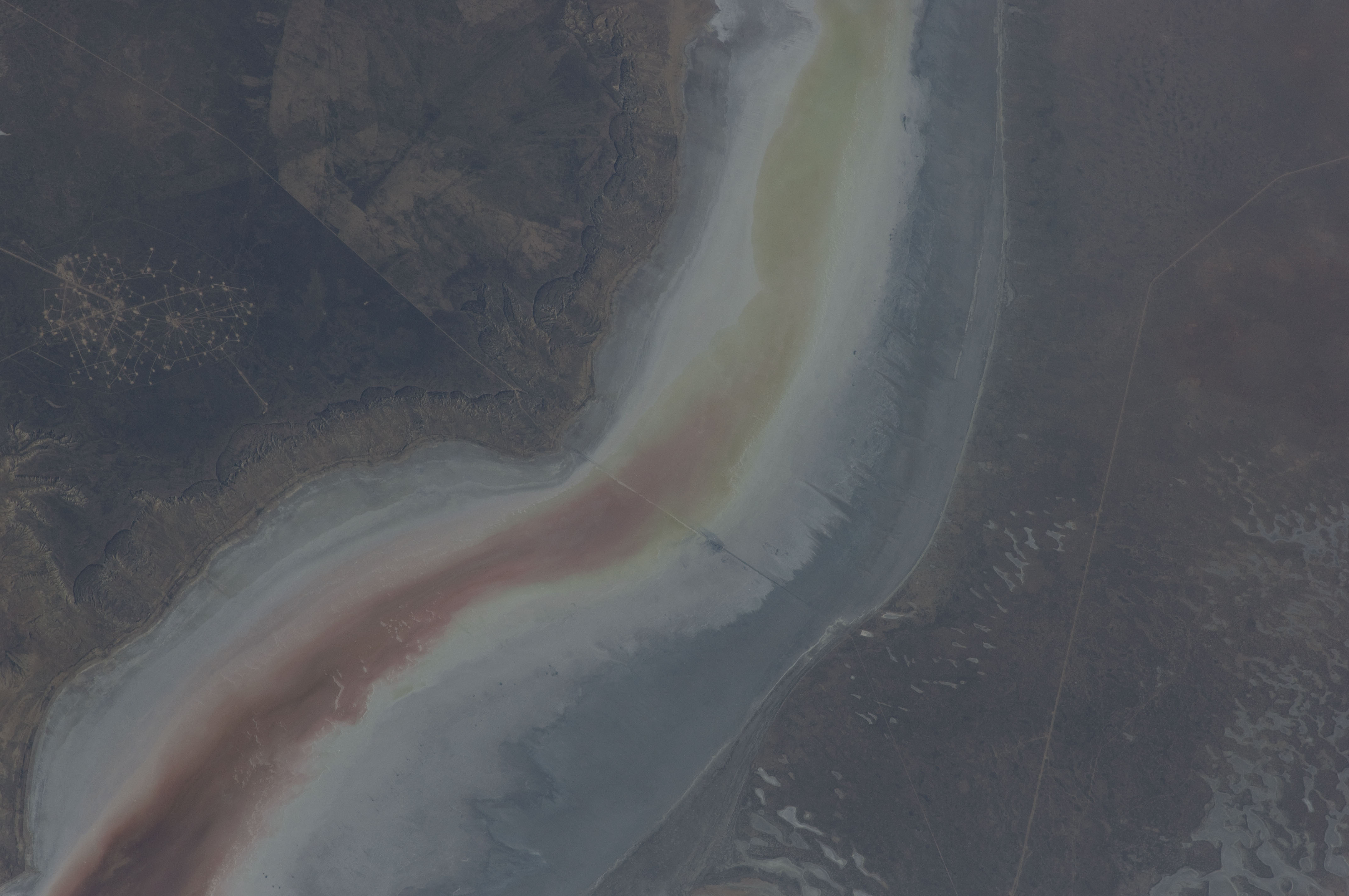 ISS and Caspian Sea