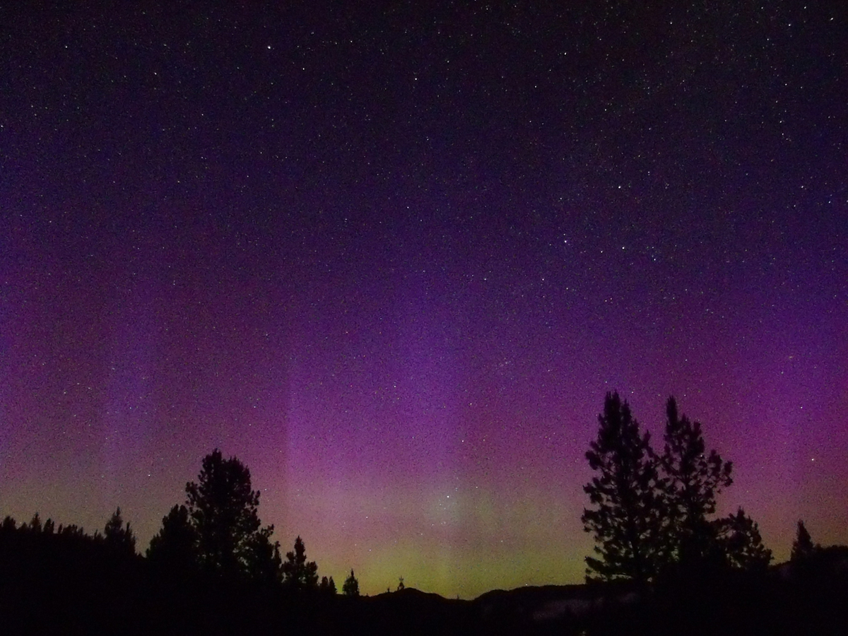 Aurora over Keller, WA