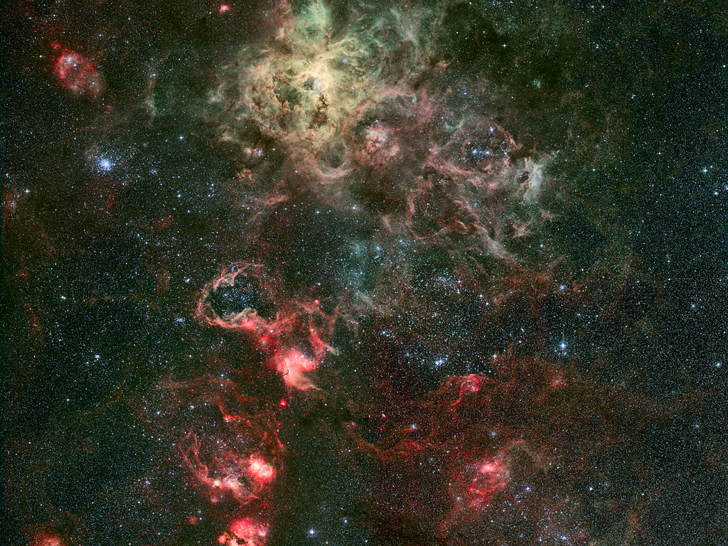 Portrait of a Dramatic Stellar Crib