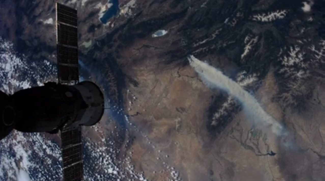 Colorado Wildfires Seen from Space