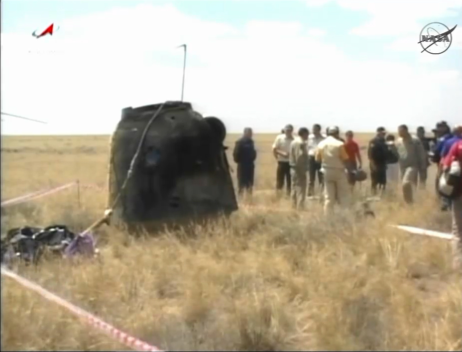 Expedition 31 Crew Returns to Earth