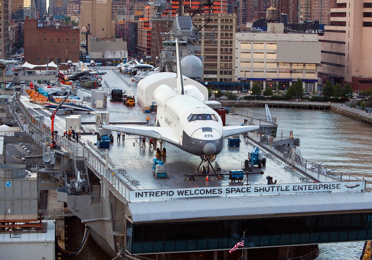Space Shuttle Enterprise Makes NYC Museum Debut Thursday