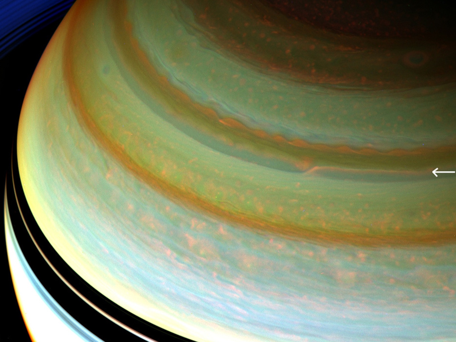 Strong Jet in False Colors