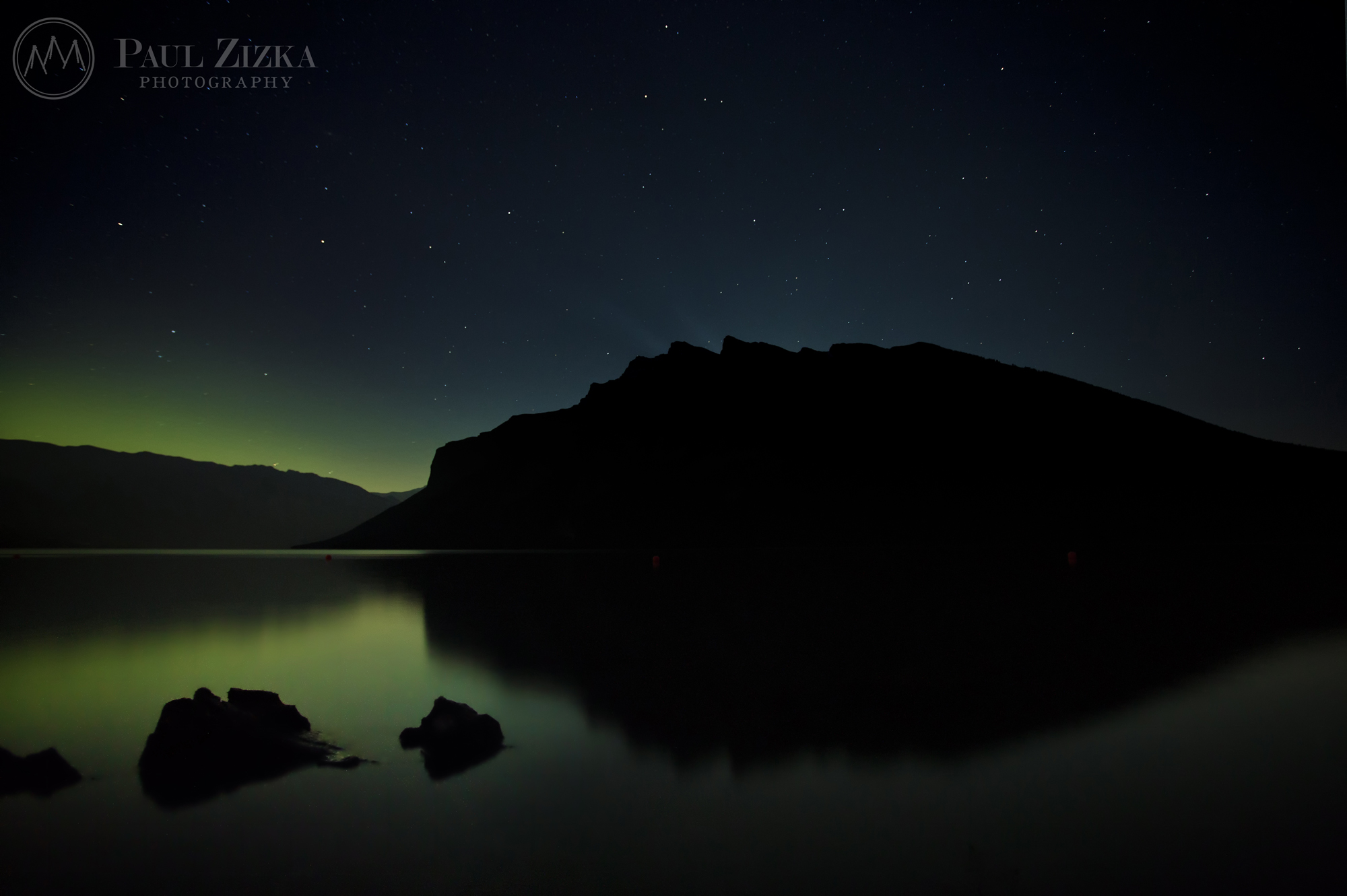 Aurora over Banff National Park, Canada