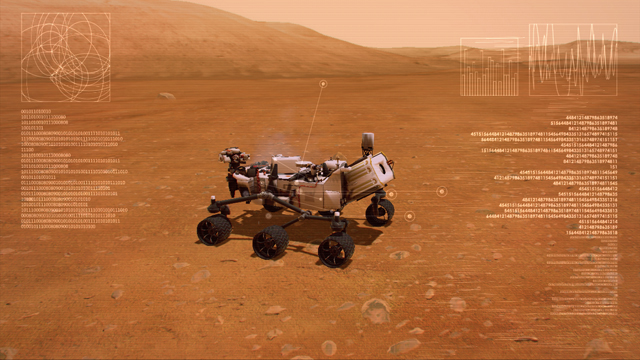 Mars Rover Landing Video Game Screenshot #4