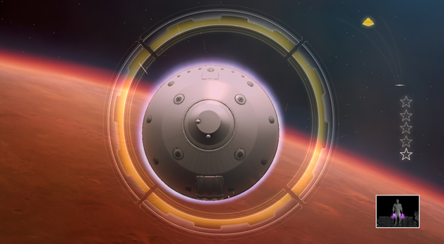 Mars Rover Landing Video Game Screenshot #6