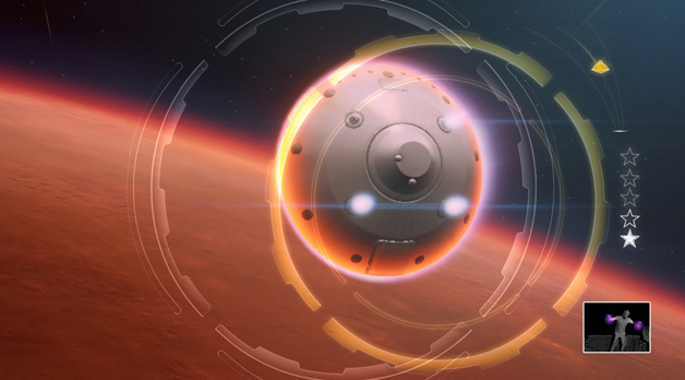 Mars Rover Landing Video Game Screenshot #7